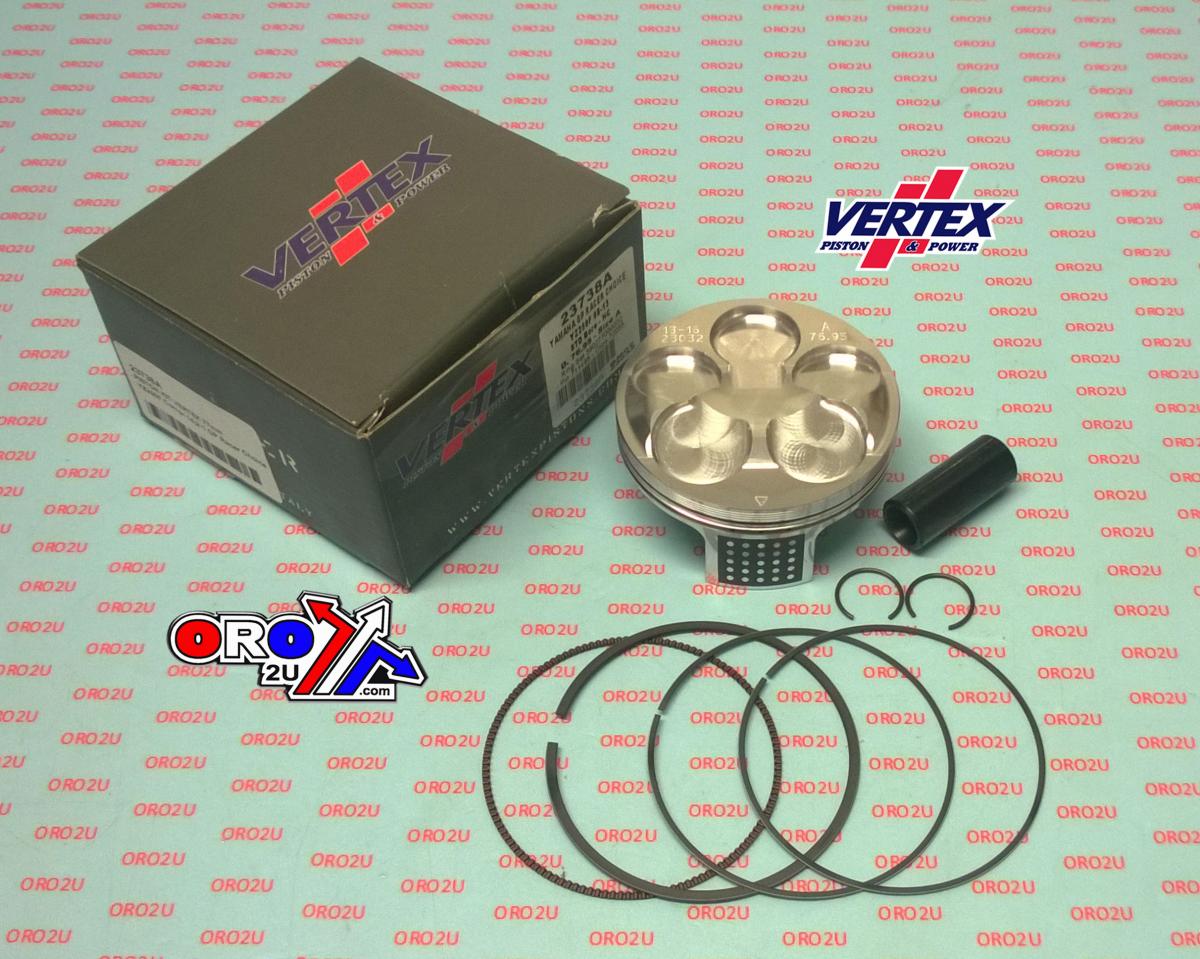 PISTON KIT VERTEX 77.0 A GP YAMAHA YZ 250 08-13, VERTEX 23738A HC COMPR 14,2:1 GP RACERS CHOICE