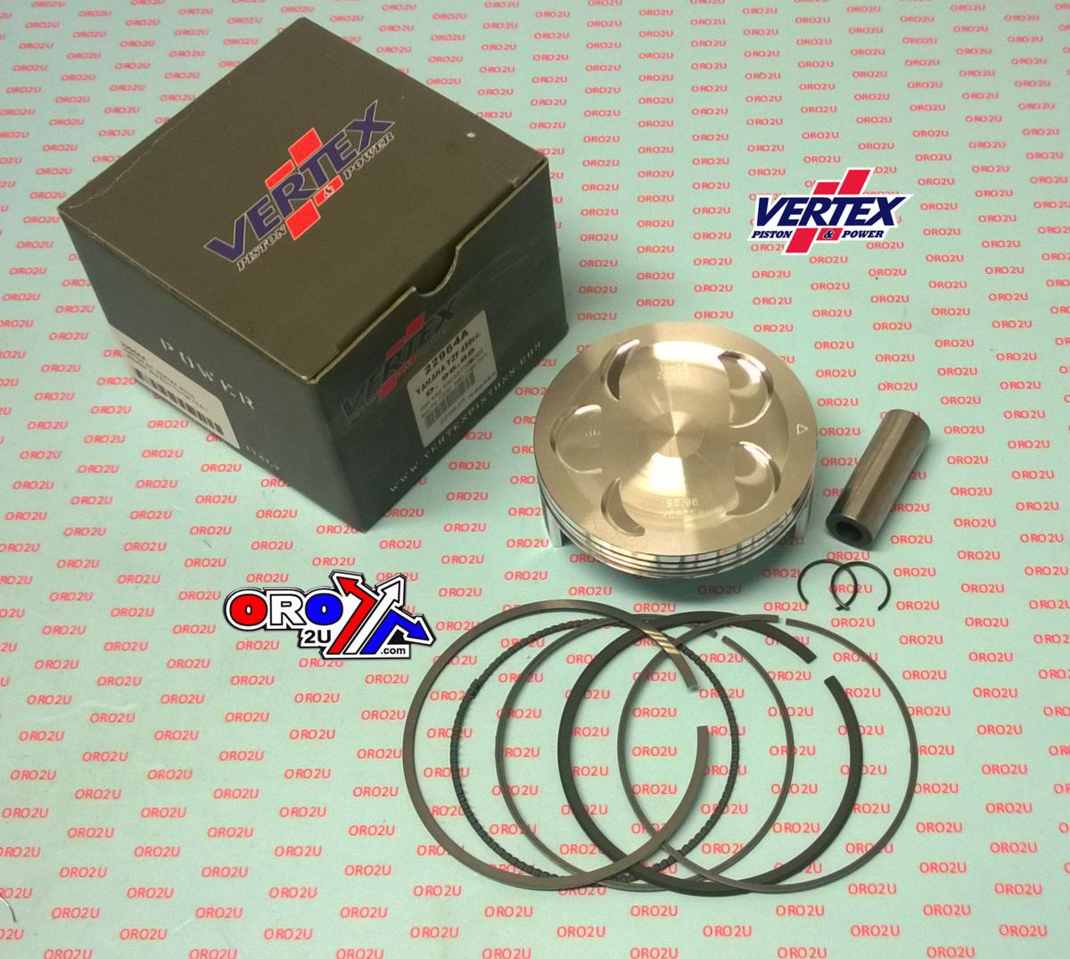 PISTON KIT VERTEX 97.0 A YAMAHA WR/YZ 450 03-15, VERTEX 22964A BIG BORE OS +2.00 COMPR 12,5:1