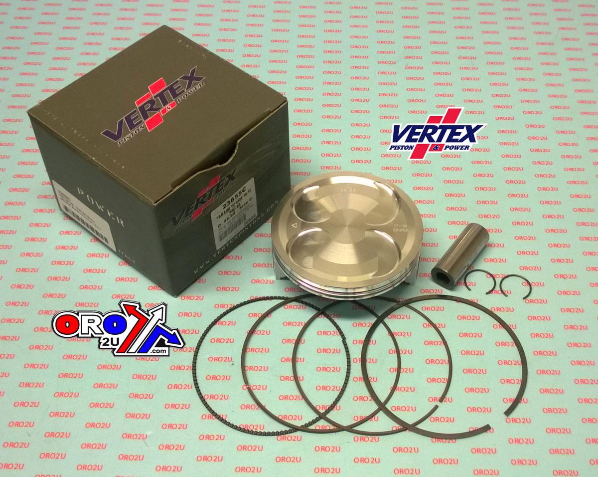 PISTON KIT VERTEX 99.0 A YAMAHA YZ/WR 450 10-18, VERTEX 23655A OS+2.00 BIG BORE XL COMPR 12,5:1