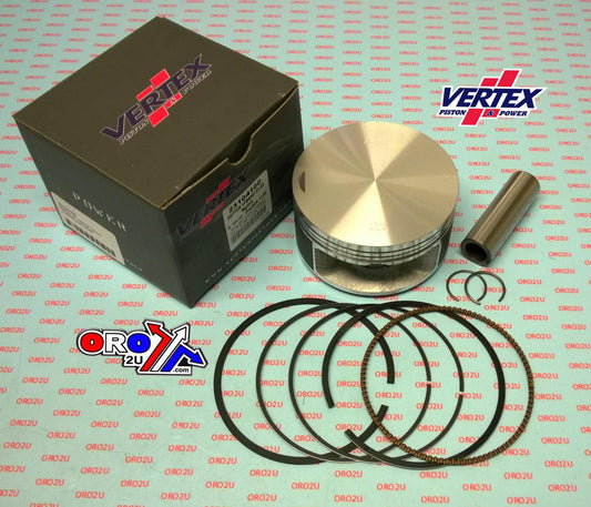 PISTON KIT VERTEX 100.0 YAMAHA YFM 660 01-08, VERTEX 23104 RAPTOR GRIZZLY COMPR 9,9:1