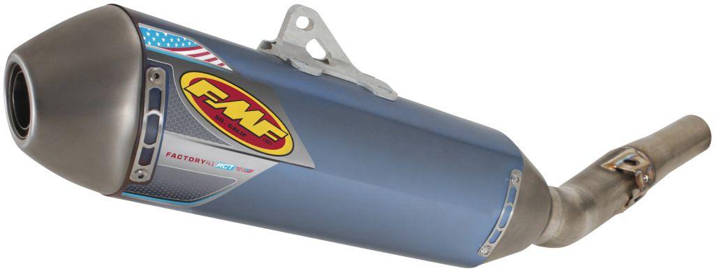 13-17 RMZ250 F4.1 TI ANODIZED, WITH TITANIUM END CAP, FMF SILENCER 043349