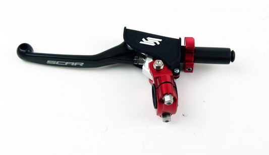 PIVOT CLUTCH LEVER ASSEMBLY, SCAR CPCL1 RED/RED/BLACK