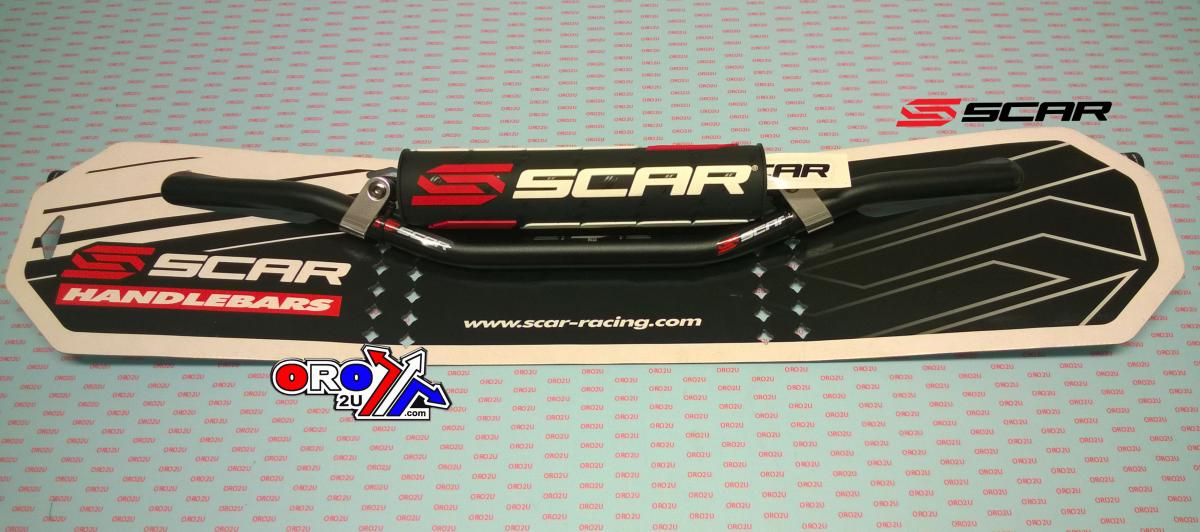 Handlebar S² 22.2 (7/8) - SX Style - Black, CRF150 RC Style - Black, SCAR RACING S9152