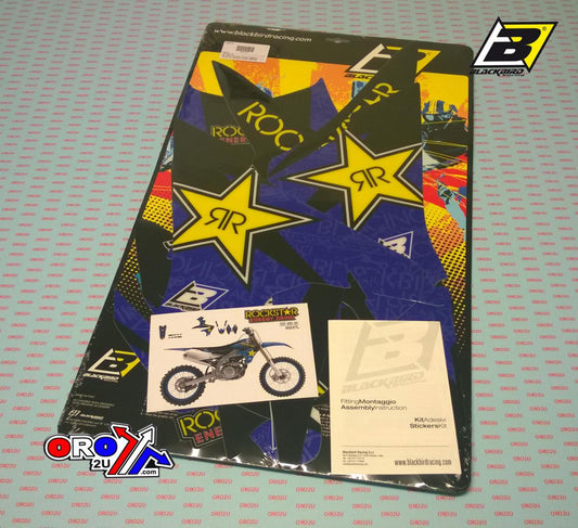19 YZF250/450 ROCKSTAR ENERGY, BLACKBIRD 2247L DECAL, STICKER KIT
