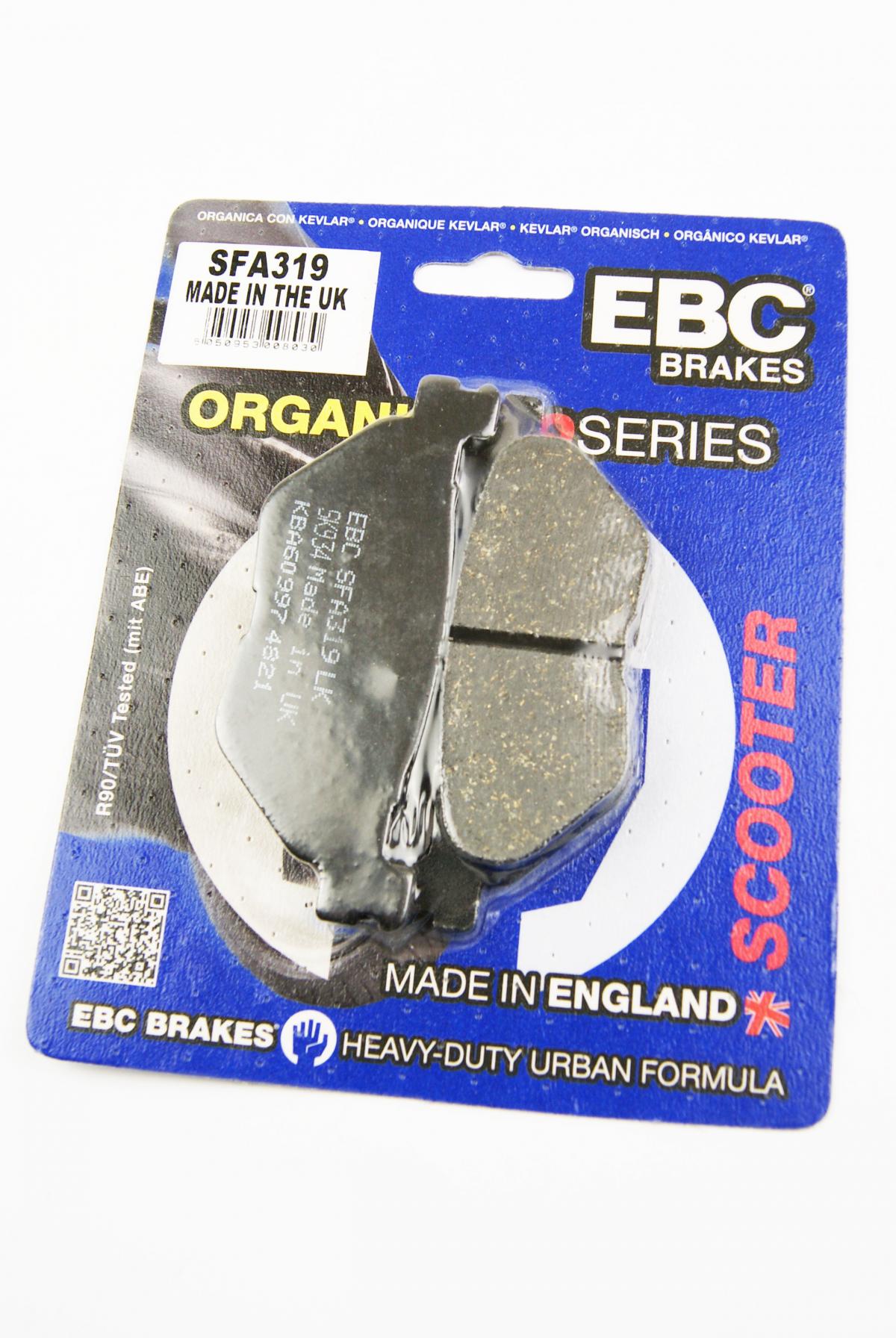 BRAKE PADS SFA319 EBC THICKNESS 12.00mm