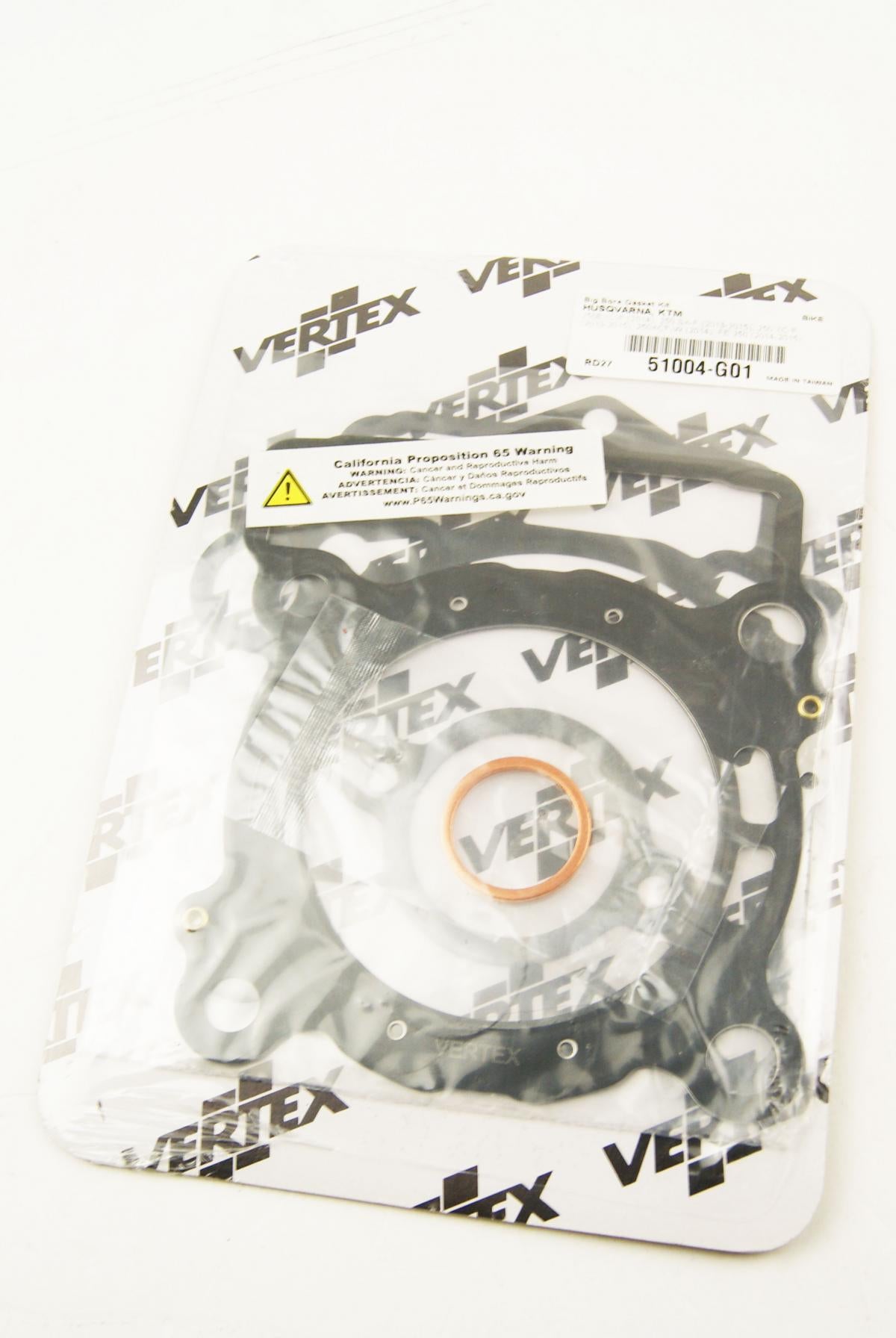 GASKET TOP KIT KTM 13-15 SXF250 81mm, WORKS BIG BORE 51004-G01, 8-51004-G01