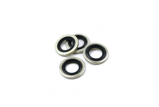 BONDED SEALING WASHER M10 PK4, M10x16x1.5mm / SELF CENTERING