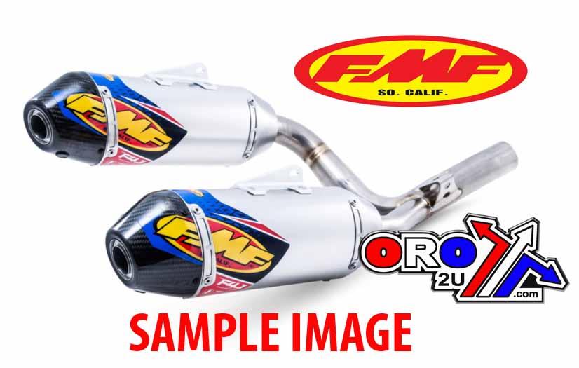 FMF ALUM CARBON END CAPS 17-18 CRF450R RX DUAL F4.1 041549