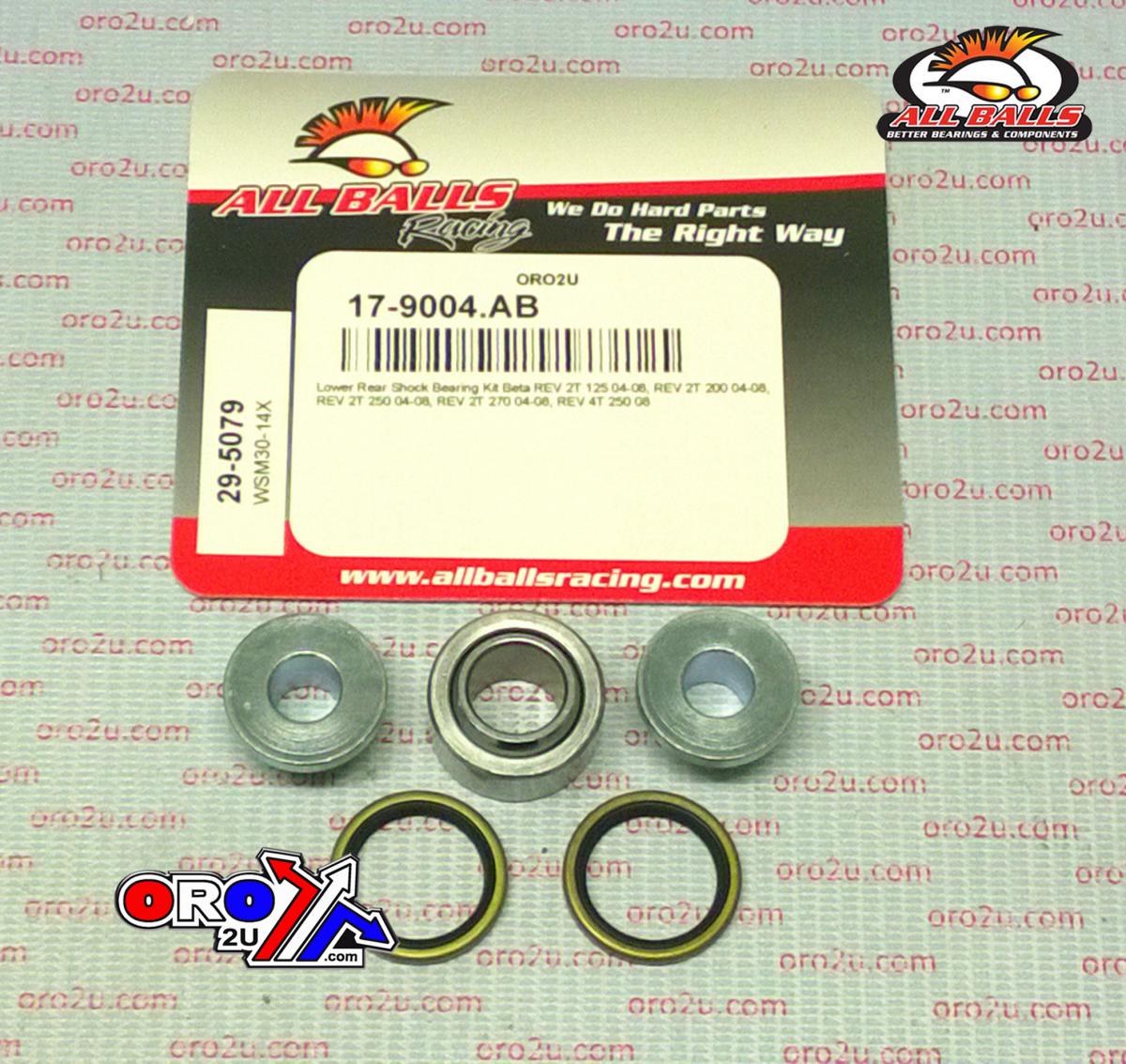 LOWER REAR SHOCK KIT Beta REV, ALLBALLS 29-5079, Bearing & Seals.