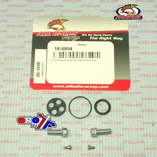 FUEL TAP REPAIR KIT ALLBALLS, ALLBALLS 60-1058 SUZUKI RM 125/250 95-06