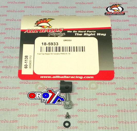 FUEL TAP REPAIR KIT ALLBALLS, ALLBALLS 60-1138 YAMAHA PW50 81-21