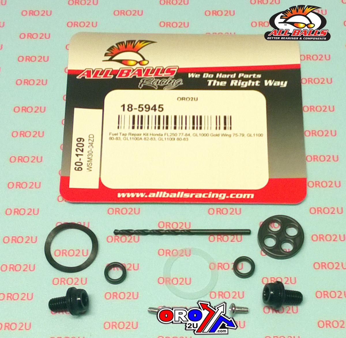 FUEL TAP REPAIR KIT ALLBALLS, ALLBALLS 60-1209 HON FL250 77-84/GL1000/1100 75-83