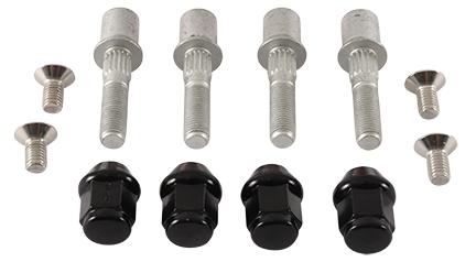 Wheel Stud and Nut Kit, ALLBALLS 85-1079