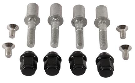 Wheel Stud and Nut Kit, ALLBALLS 85-1088