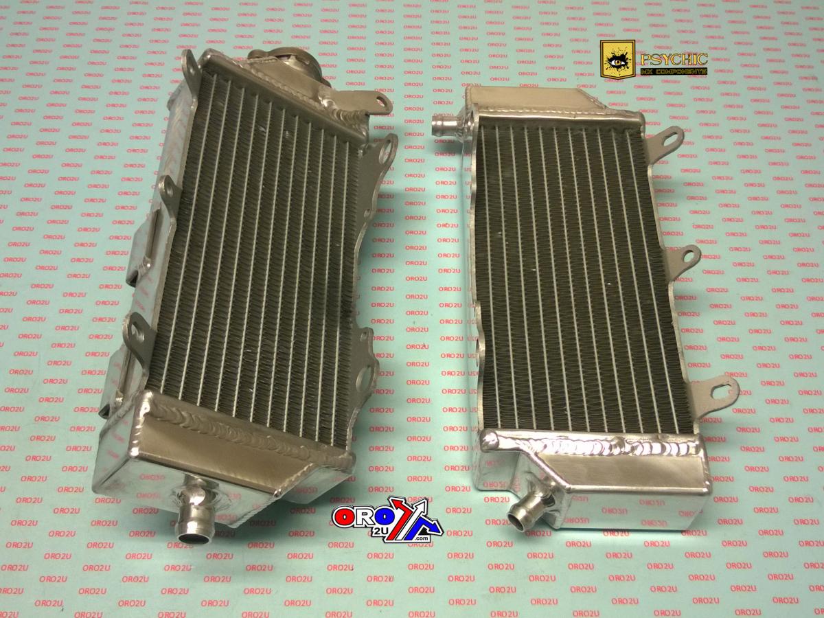 RADIATOR YZ450F 16-18 OS, PSYCHIC XD-10095 WR450F 16-18 RH 2GC-12461-00-00, LH 2GC-1240A-00-00