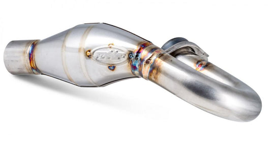 07-21 CRF150R M-BOMB SS PIPE, FMF 041426 MEGABOMB HEADER