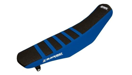 18-22 YZF 450 ZEBRA, SEAT COVER BLACKBIRD, 1249Z, BLACK & BLUE