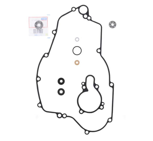 WATER PUMP GASKET KIT KX 250 05-08, ATHENA P400250475007 KAWASAKI WITH BEARING