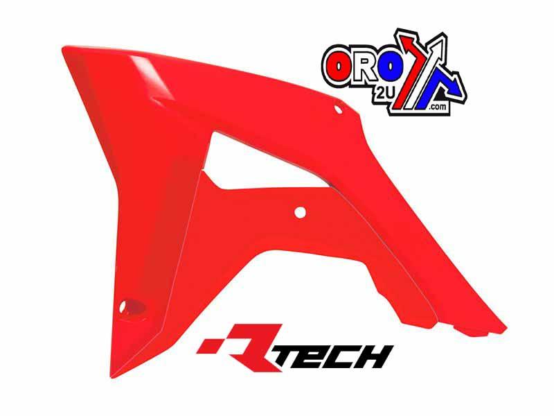 RAD SCOOPS 17-20 CRF450R N/RED, CRF250R 18-21, RTECH R-CVCRFRF0017