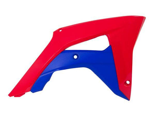 RAD SCOOPS 17-20 CRF450R RED/BLUE, CRF250R 18-21, RTECH R-CVCRFRSBL17