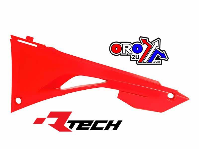 AIRBOX COVER 17-20 CRF450R/RX NEON RED, RTECH R-FILCFCRFRF97