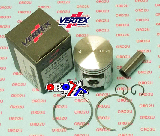 PISTON KIT HONDA 50cc 39.25mm, VERTEX 22383025 KYMCO SYM