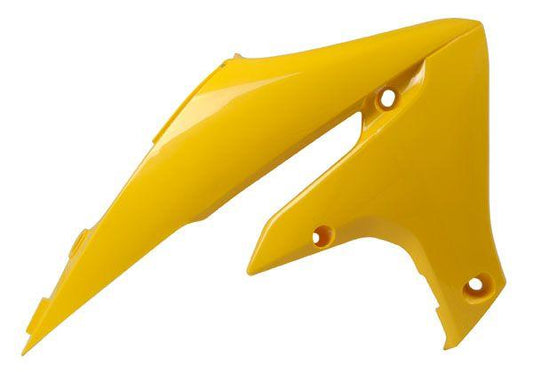 RADIATOR SCOOPS YZ450F 18-22 YZ YELLOW, RTECH R-CVYZFGY0018