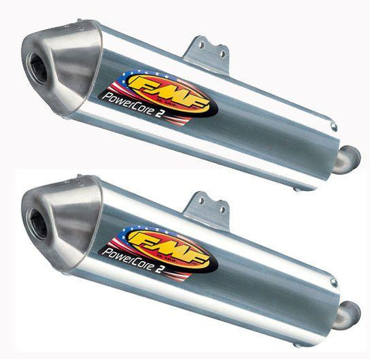 87-06 BANSHEE PC2 SET2 MUFFLER, FMF 020264 POWERCORE SILENCER