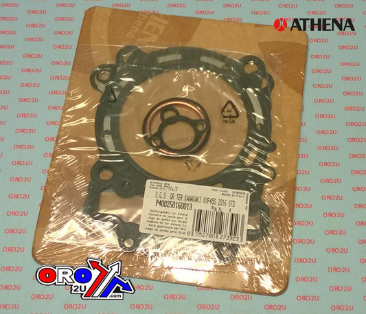 TOP END GASKET SET 96MM KAWASAKI KX 450 16-18, ATHENA P400250160013 STD BORE