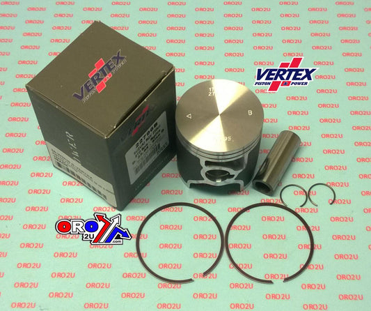 PISTON KIT VERTEX 56.0 D SUZUKI RGV 250/APRILIA RS250, VERTEX 22796D 2 RINGS