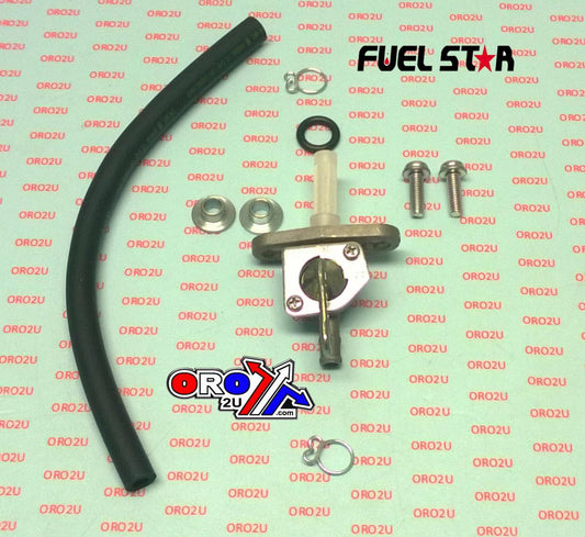 FUEL VALVE KIT CR125R 1980, Fuel Star FS101-0114 HONDA DIRT, TAPE / PETCOCK / CLIPS / PIPES / BOLTS