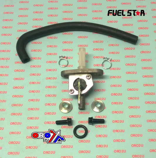 FUEL VALVE KIT CR125R CR250R, Fuel Star FS101-0120 HONDA DIRT, TAPE / PETCOCK / CLIPS / PIPES / BOLTS