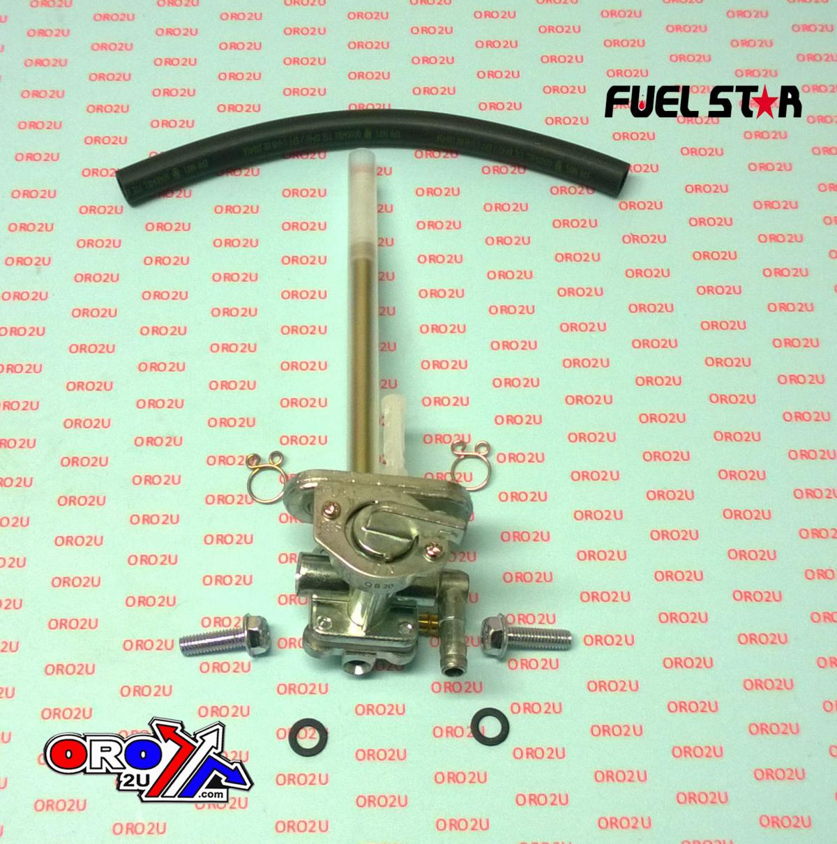 FUEL VALVE KIT KL650 KLR 06-07, Fuel Star FS101-0123 KAWASAKI DIRT, TAPE / PETCOCK / CLIPS / PIPES / BOLTS