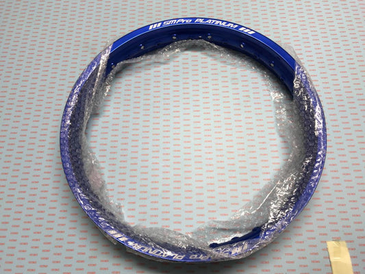 RIM 215-19 SM PRO GLOSS BLUE, GLOSS PLATINUM RIM, RP81.04.36