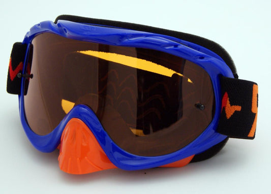 RNR HYBRID BLUE/ORANGE TEAR OFF, BLUE/ORANGE KTM GOGGLE, GH446TO, TEAR OFF