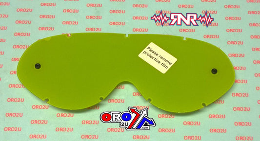 HYBRID TEAR OFF LENS YELLOW RIP N ROLL, ANTI FOG, ANTI SCRATCH, LY201