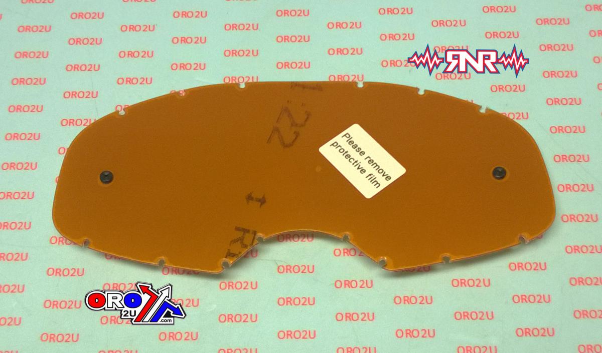 COLOSSUS TEAR OFF LENS ORANGE, ANTI FOG, ANTI SCRATCH, LO00