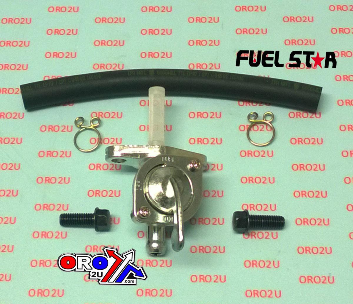 FUEL VALVE KIT RM125 RM250 01-04, Fuel Star FS101-0146 SUZUKI DIRT, TAPE / PETCOCK / CLIPS / PIPES / BOLTS