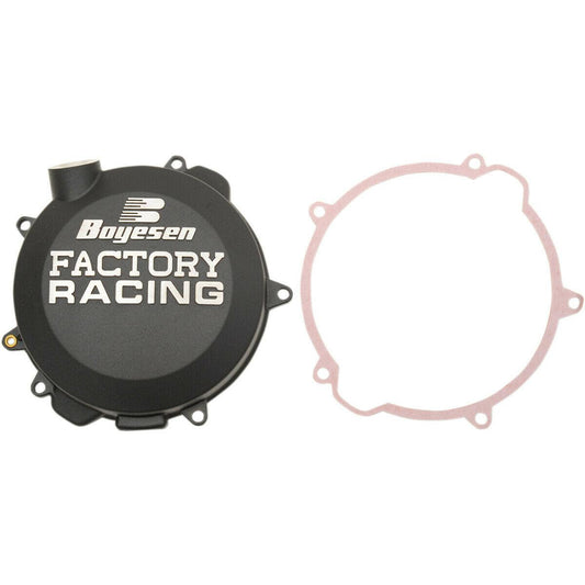 CLUTCH COVER 16-21 KTM 125 SX, BOYESEN CC-41AB, BLACK