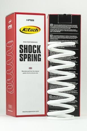 Shock Absorber Spring - 45N (47x130) White, 47-130-45, HIGH PERFORMANCE SHOCK SPRING, K-TECH SUSPENSION