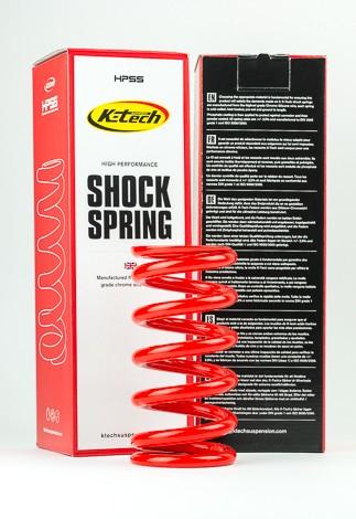 Shock Absorber Spring -52.5N (53/56x245) Red, 5356-245-525, HIGH PERFORMANCE SHOCK SPRING, K-TECH SUSPENSION