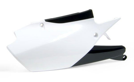 SIDE PANELS 18-22 YZ450F, YZ250F 19-23, WHITE/BLACK RTECH OEM COLOUR 2018-20, R-FIYZFBNNR18