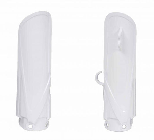 LOWER FORK GUARDS 18-24 YZ65, WHITE, RTECH R-PSYZ0BN0065, Fork Protectors WHITE