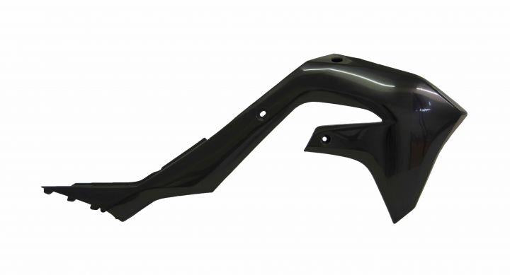 RADIATOR SCOOPS 2019-23 KX450F BLACK, RTECH R-CVKXFNR0019