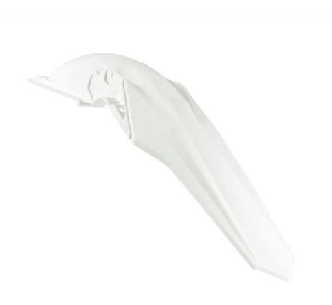 REAR FENDER 18-24 RM-Z450, 2019-24 RM-Z250, WHITE RTECH R-PPRMZBN0018