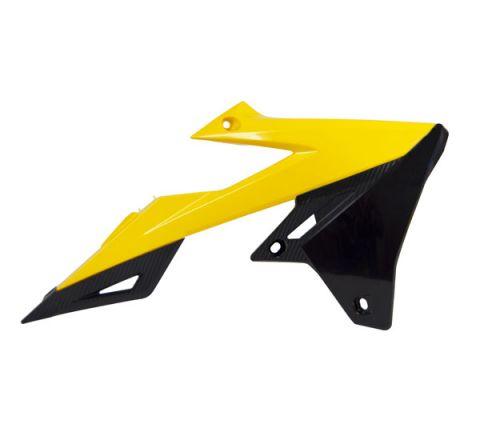 RADIATOR SCOOPS 18-24 RM-Z450, 2019-24 RM-Z250, RTECH OEM R-CVRMZGINR18