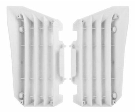 RAD LOUVERS WHITE YZ 450 F 18, YZF 450 2018 POLISPORT 8464700001