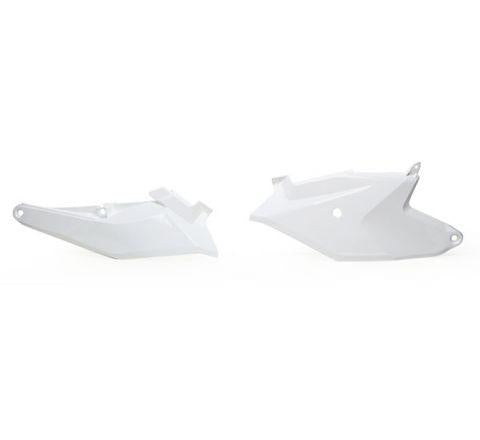 SIDE PANELS 18-24 KTM 85 SX, WHITE, RTECH R-FIKTMBN0185, GASGAS MC 85 2021-2024