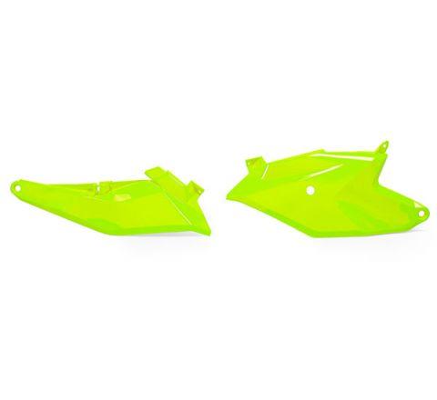 SIDE PANELS 18-24 KTM 85 SX, NEON YELLOW, RTECH R-FIKTMGF0185, GASGAS MC 85 2021-2024