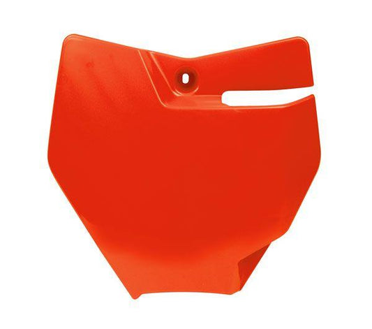 FRONT NUMBER PLATE 18-24 KTM85 SX, ORANGE, RTECH R-TBKTMAR0185, GASGAS MC 85 2021-2024